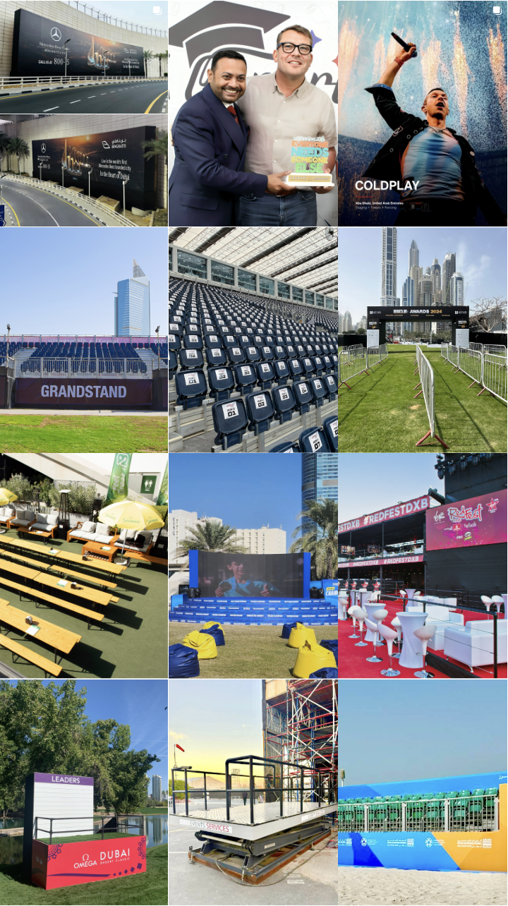ALL Events Services Instagram event portfolio posts, part 3