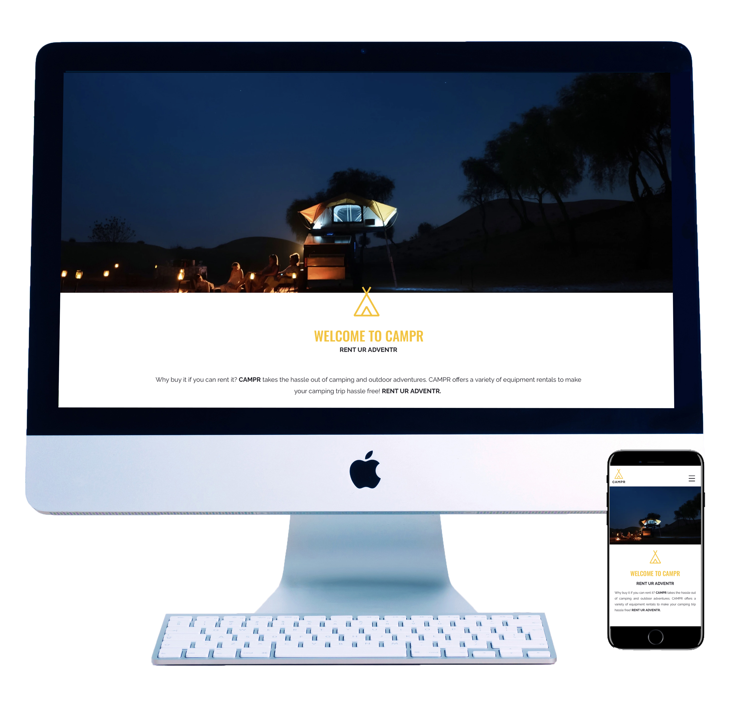 campr: website design & development